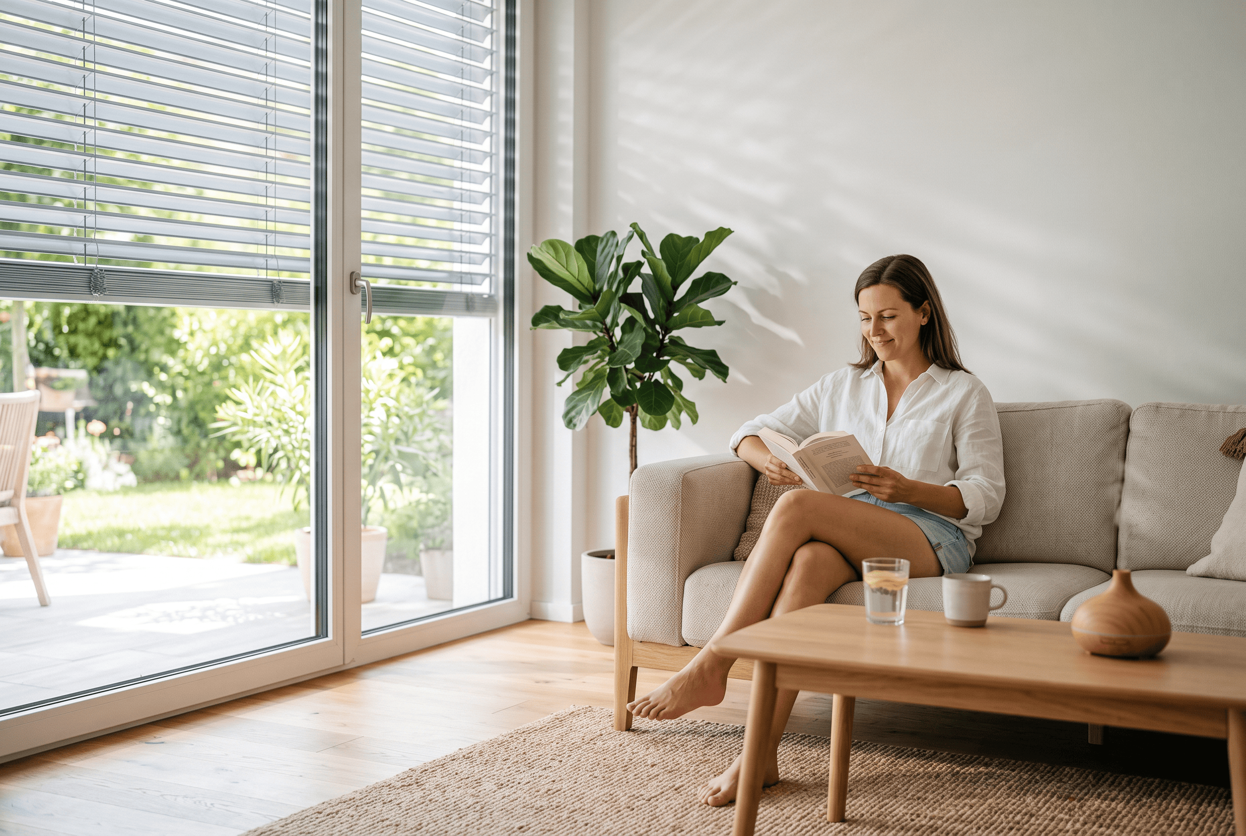 Sommerlicher Wärmeschutz und Raumklima – Wellness Sanofit GmbH über kühle Räume im Sommer